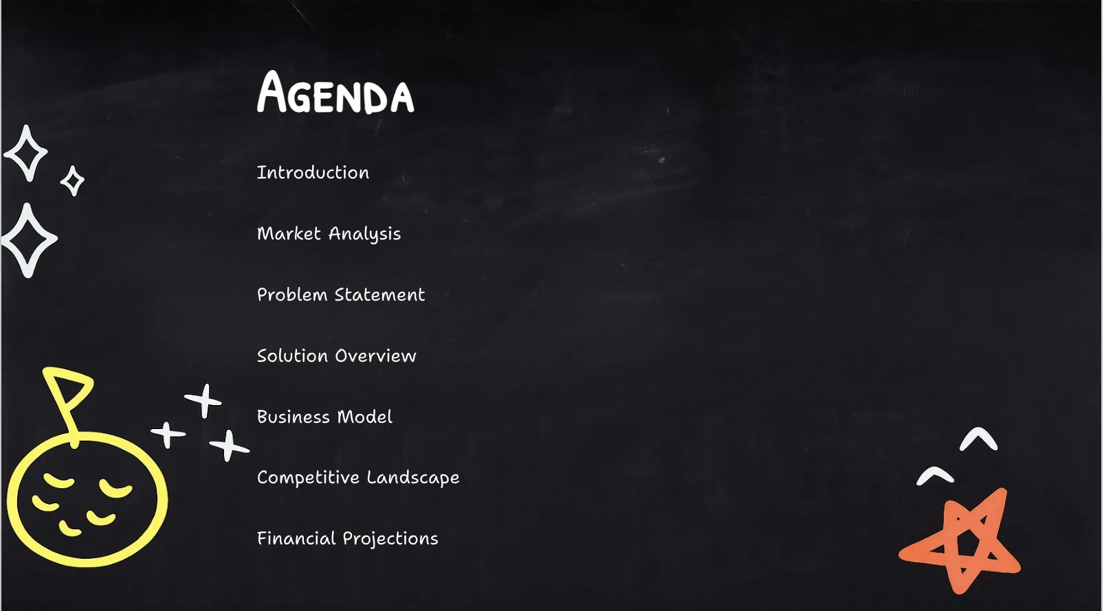 MagicSlides template slide