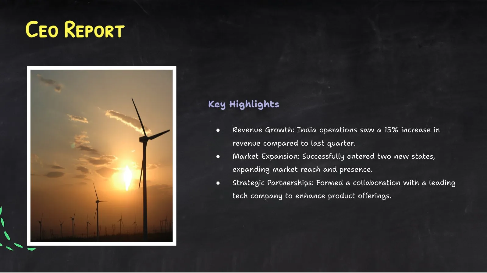 MagicSlides template slide