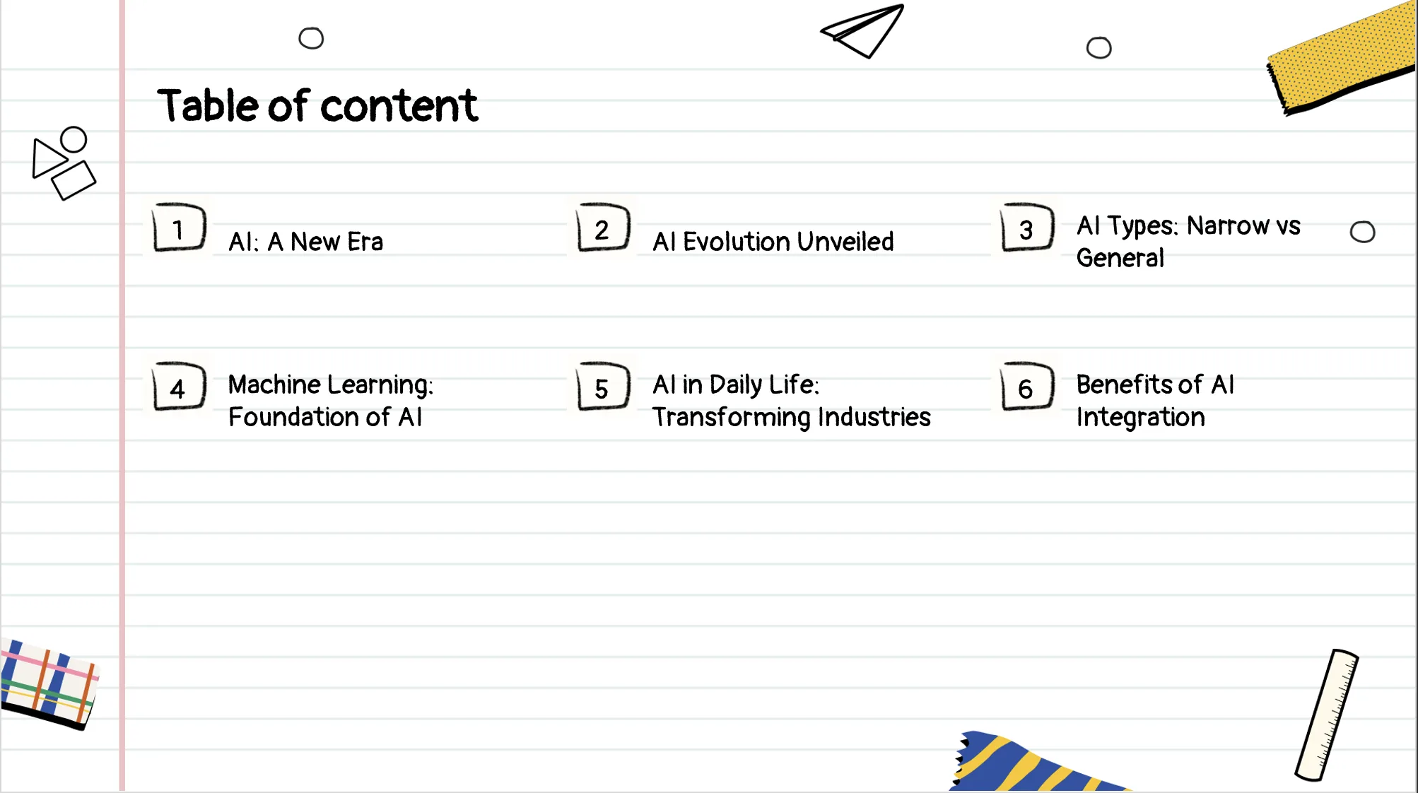 MagicSlides template slide