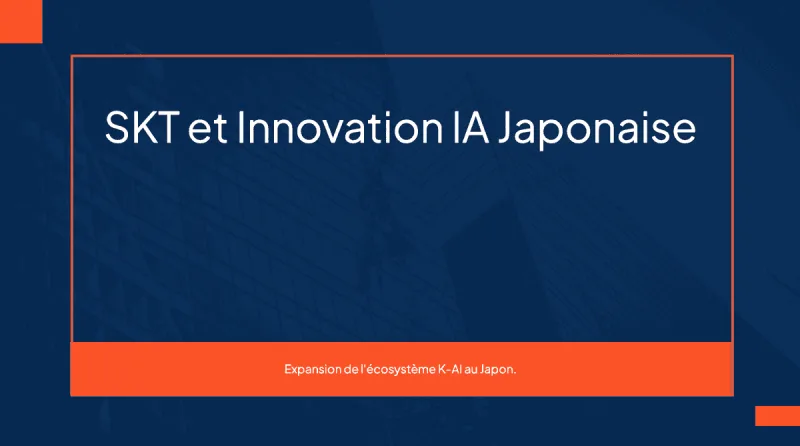 Presentation slide in French
